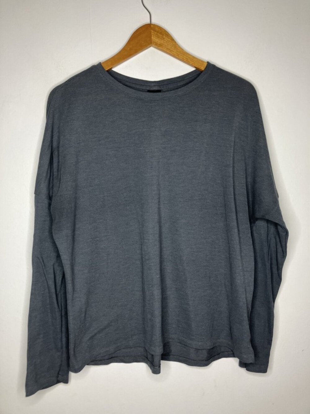 REI COOPERATIVE Women's Gray Long Sleeve Dolman Top Size Large Outdoor